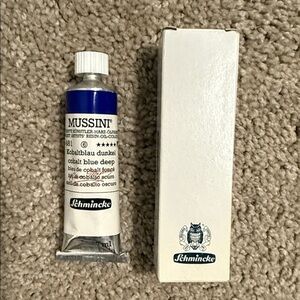 Mussini Oil Color Paint 35Ml Series 6 481-Dark Cobalt Schmincke